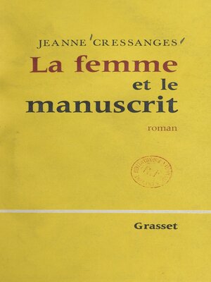 cover image of La femme et le manuscrit